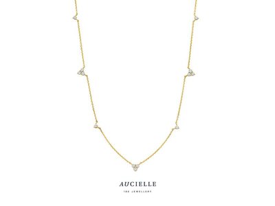 ketting met hanger - AUCIELLE | goud 18 kt