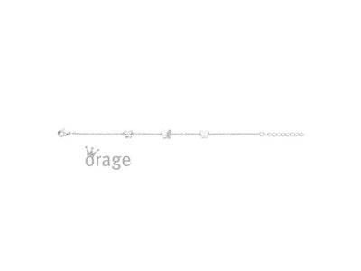 armband - ORAGE | zilver