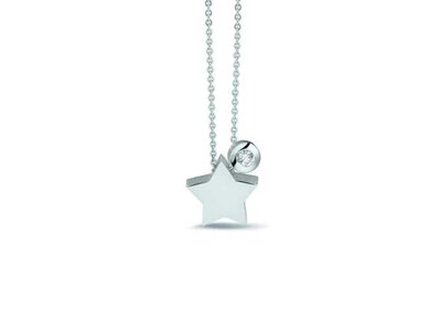 ketting met hanger - SEE YOU | zilver