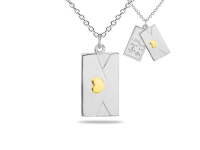 ketting met hanger - SEE YOU | zilver