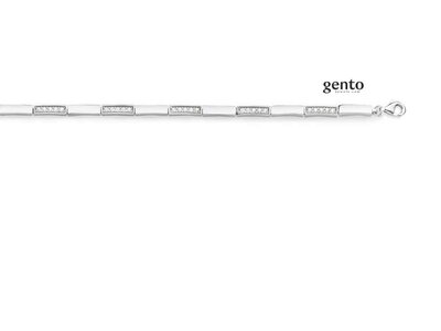 armband - GENTO | zilver