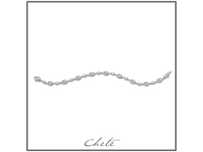 armband - CHETE | zilver