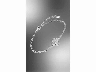 armband - LOTUS | zilver