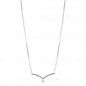 ketting met hanger - PANDORA | zilver