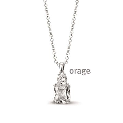 ketting met hanger - ORAGE | zilver