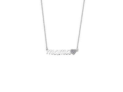 ketting met hanger - LOTUS | zilver