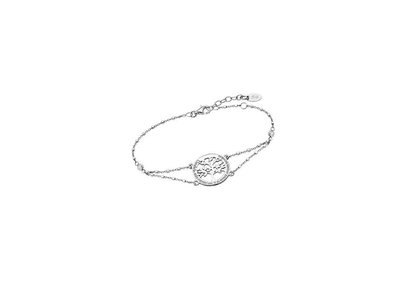 armband - LOTUS | zilver