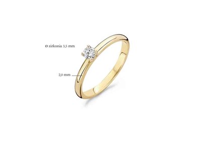 ring - goud 14 kt | BLUSH