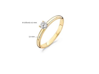 ring - goud 14 kt | BLUSH