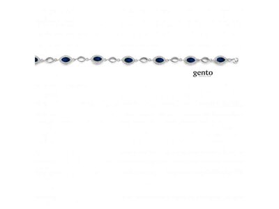 armband - GENTO | zilver