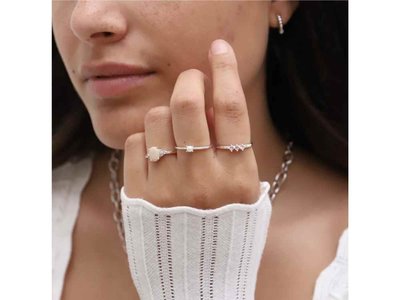 ring - 24KAE | zilver