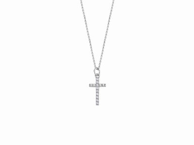 ketting met hanger - LOTUS | zilver