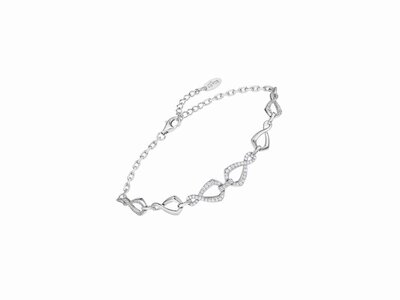 armband - LOTUS | zilver