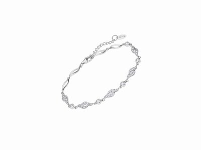 armband - LOTUS | zilver