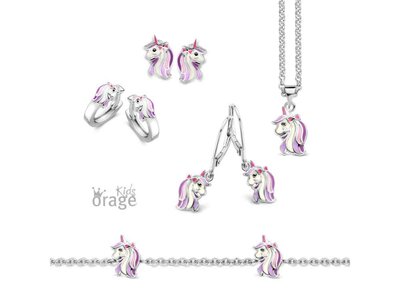 ketting kids - ORAGE | zilver