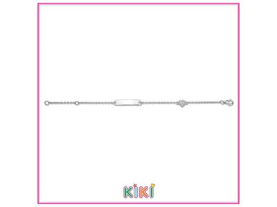 armband kids - KIKI | zilver