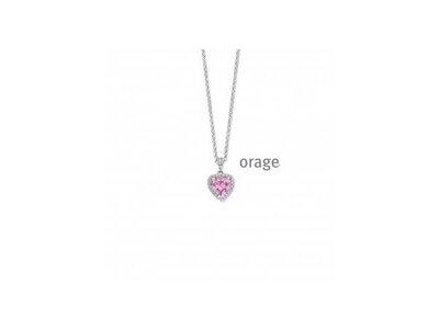 ketting met hanger - ORAGE | zilver