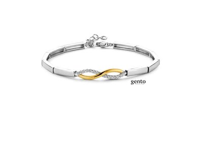 armband - GENTO | zilver