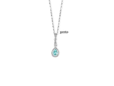 ketting met hanger - GENTO | zilver