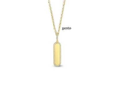 ketting met hanger - GENTO | plaque