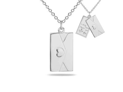 ketting met hanger - SEE YOU | zilver