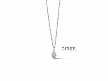 ketting met hanger - ORAGE | zilver