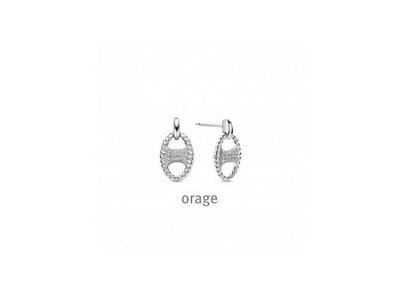 oorbellen - ORAGE | zilver