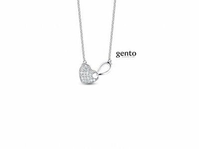 ketting met hanger - GENTO | zilver