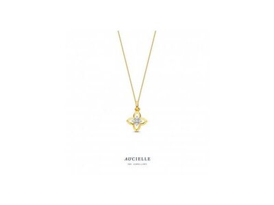 ketting met hanger - AUCIELLE | goud 18 kt