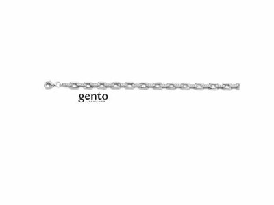 armband - GENTO | zilver