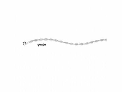 armband - GENTO | zilver