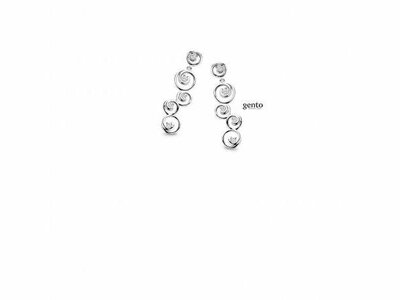 oorbellen - GENTO | zilver