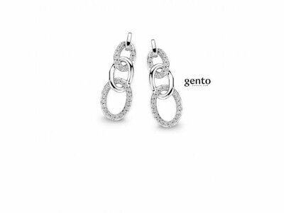 oorbellen - GENTO | zilver