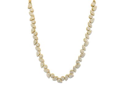ketting met hanger - S ROSE | plaque