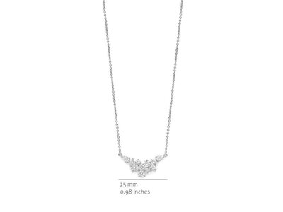 ketting - S ROSE | zilver