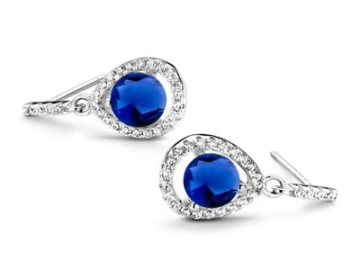 oorbellen - S ROSE | zilver