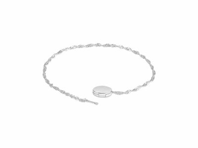 armband - karma | zilver