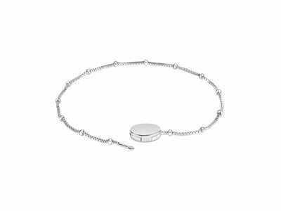 armband - karma | zilver