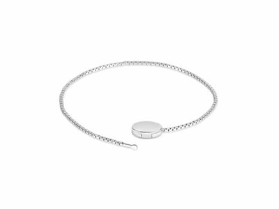 armband - karma | zilver