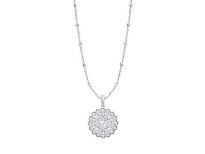 ketting met hanger - LOTUS | zilver