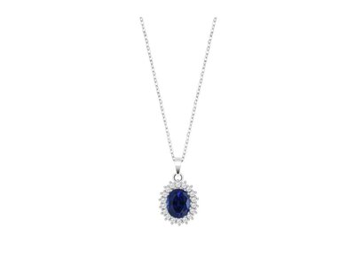 ketting met hanger - LOTUS | zilver