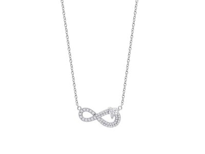 ketting met hanger - LOTUS | zilver