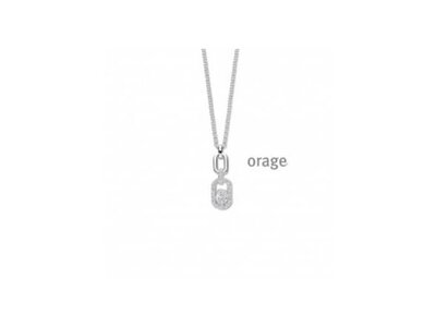ketting met hanger - ORAGE | zilver