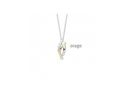 ketting met hanger - ORAGE | zilver