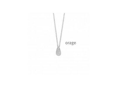 ketting met hanger - ORAGE | zilver