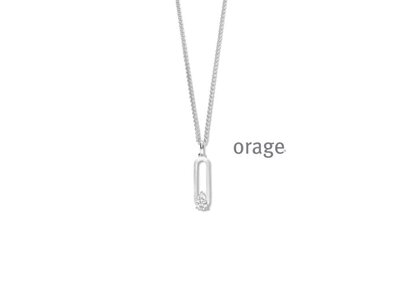 ketting - ORAGE | zilver