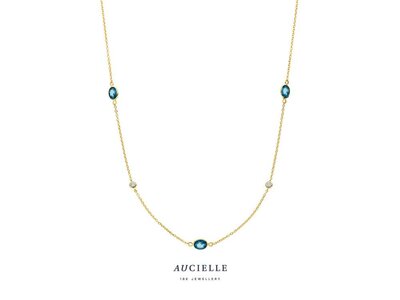 ketting met hanger - AUCIELLE | goud 18 kt