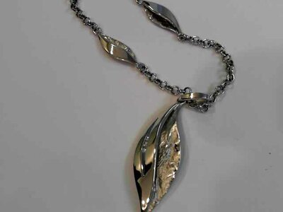 ketting met hanger - SUENO | zilver