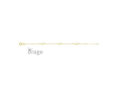 armband kids - ORAGE | goud 9 kt
