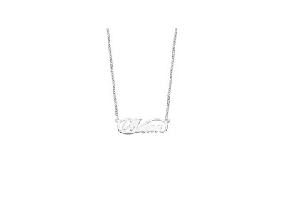 ketting met hanger - LOTUS | zilver